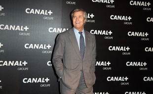 Vincent Bolloré, au dîner des animateurs de Canal +, en 2016.