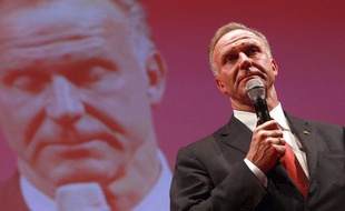 Karl-Heinz Rummenigge, après la finale de Ligue des champions entre le Bayern et Chelsea, le 20 mai 2012 à Munich.