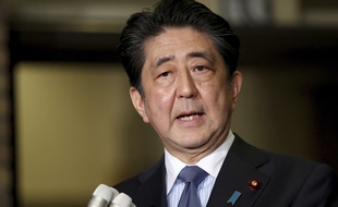 Le Premier ministre Shinzo Abe, à Tokyo le 12 juin 2018.