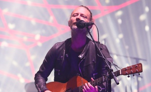 Thom Yorke lors du festival Coachella en avril 2017.