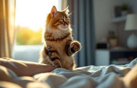 Je suis réveillé tous les matins par mon chat : quand faut-il s’inquiéter et quand faut-il simplement comprendre ?