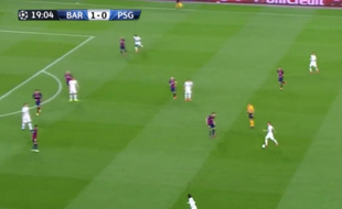 Capture d'écran de l'exploit de Verratti