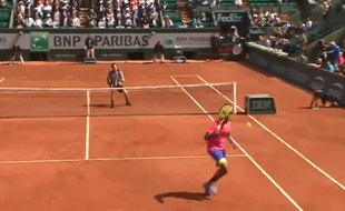 Capture d'écran du point de Kyrgios