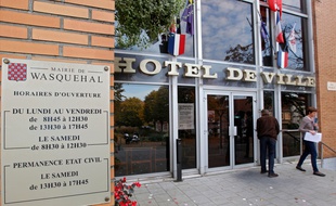La mairie de Wasquehal dans le Nord.