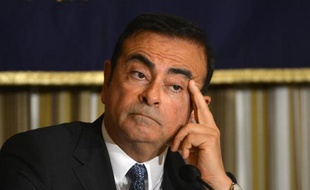 Le PDG du constructeur automobile Renault, Carlos Ghosn, le 17 juillet 2014 à Tokyo