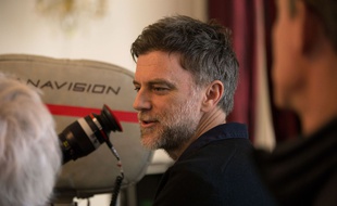 Paul Thomas Anderson sur le tournage de Phantom Thread de Paul Thomas