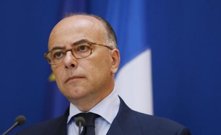 Bernard Cazeneuve lors d'une conférence de presse le 1er juin 2014 à Paris