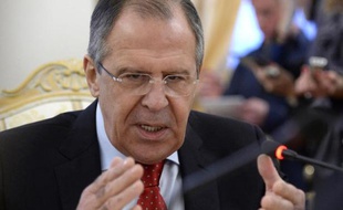 Le ministre russe des Affaires étrangères Sergueï Lavrov le 19 décembre 2014 à Moscou