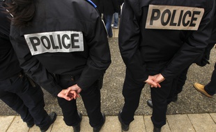 Des policiers à Toulouse. Illustration