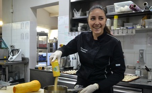 Delphine Borrewater, cheffe du Disini à Castries, près de Montpellier