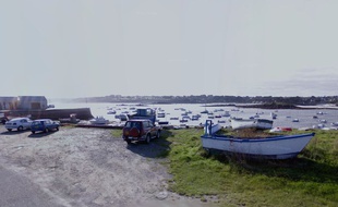 Le port de Koréjou, à Plouguerneau, dans le Finistère.