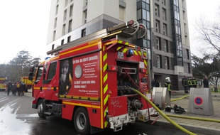 Un incendie s'est déclaré ce lundi après-midi dans une tour de Malakoff, à Nantes