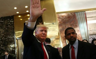 Le candidat à la Maison Blanche Donald Trump à New York, le 22 juillet 2015