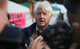 Stanley Johnson, le père de Boris Johnson à Londres, le 9 octobre 2019.