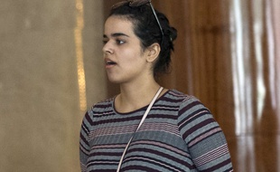 Rahaf Mohammed al-Qunun est arrivée au Canada samedi.