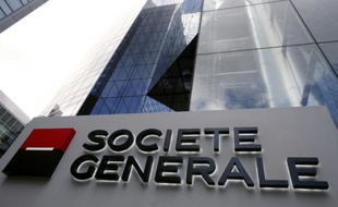 Vue générale en date du 19 mai 2015 du siège de la Société Générale à La Défense