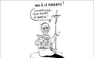 Le dessinateur nordiste Jean-Michel Delambre rend hommage à Charlie Hebdo.