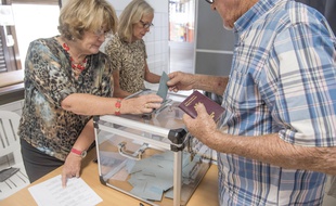 Un vote en France, illustration