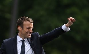 Emmanuel Macron le 14 mai 2017 à Paris.