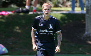Le chanteur Justin Bieber