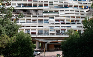 Marseille le 14 octobre 2012 - La cité de Le Corbusier fete ses 60 ans