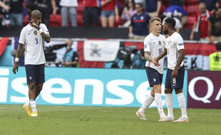 Thomas Lemar, à droite, rejoint Lucas Digne et bien d'autres à l'infirmerie.