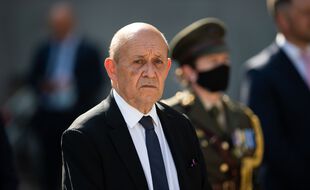 Le ministre des Affaires étrangères, Jean-Yves Le Drian.