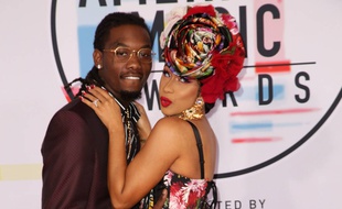 Les rappeurs Offset et Cardi B