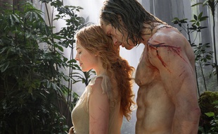 Alexander Skarsgård et Margot Robbie dans Tarzan de Peter Yates