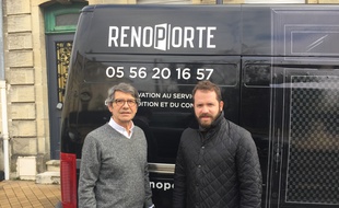 Jean-Paul Carreau (à gauche) et Laurent Bolzer.